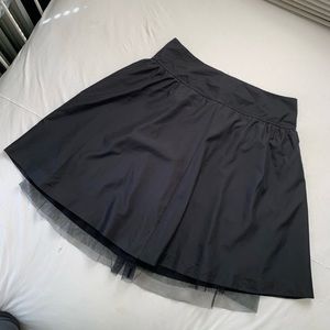 The Limited black tulle skirt 12 ballerina